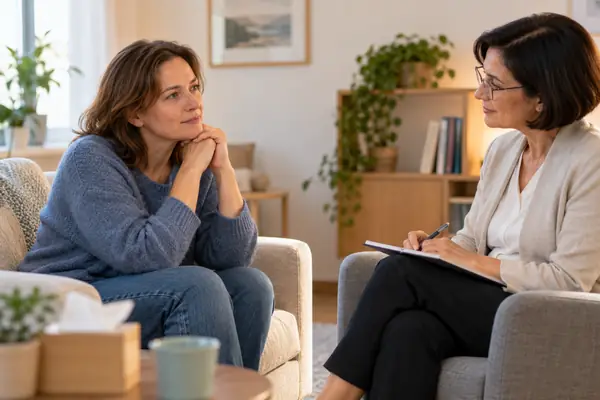 пациент с анорексией у врача